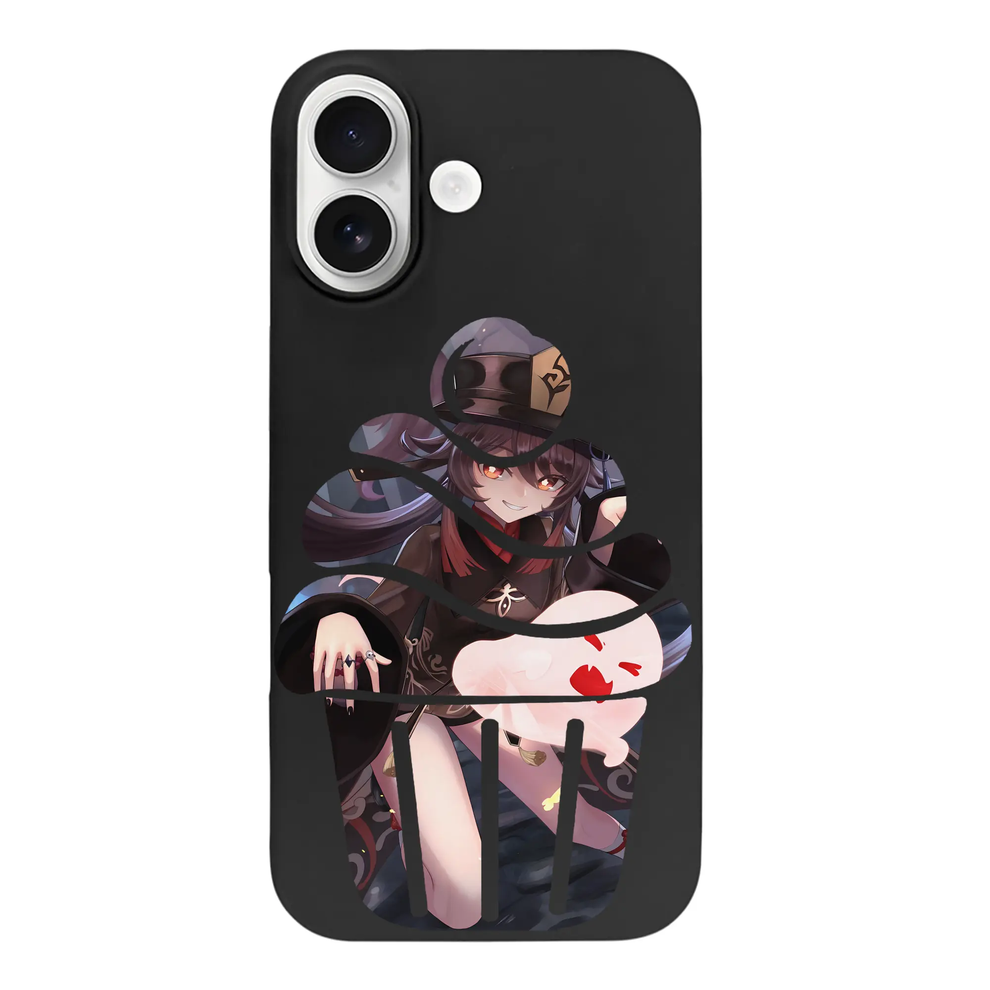 原 神 グッズ フータオ - iPhone 17 シリーズ シリコンケース 薄型 耐衝撃 指紋防止 ソフトタッチカバー 精密フィット 傷防止 保護ケース iPhone 17/17 Air/17 Pro/17 Pro Max 対応